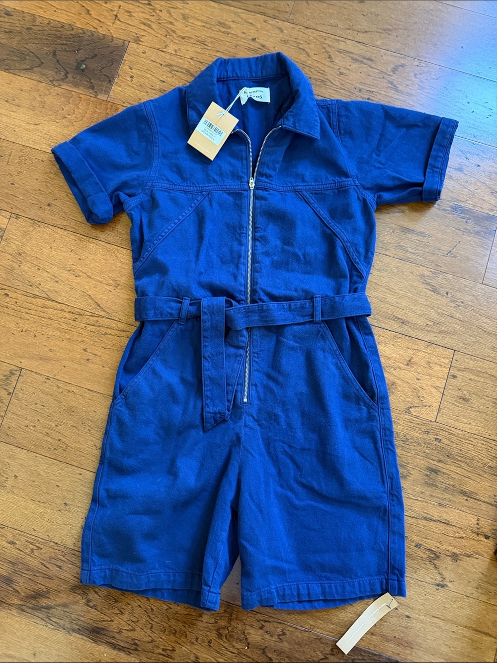 NWT- Reformation Jeans Sadie Jumpsuit-4
